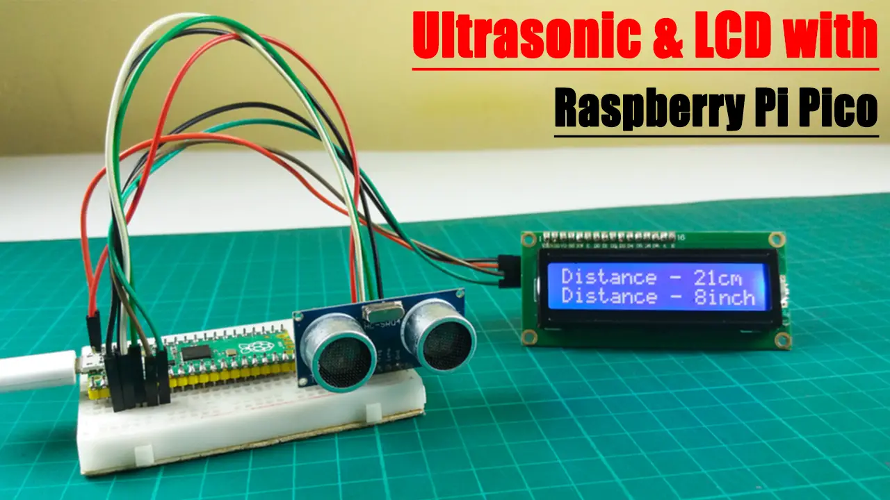 How To Use An Ultrasonic Sensor With Raspberry Pi Pico Board Sritu Hobby 9924