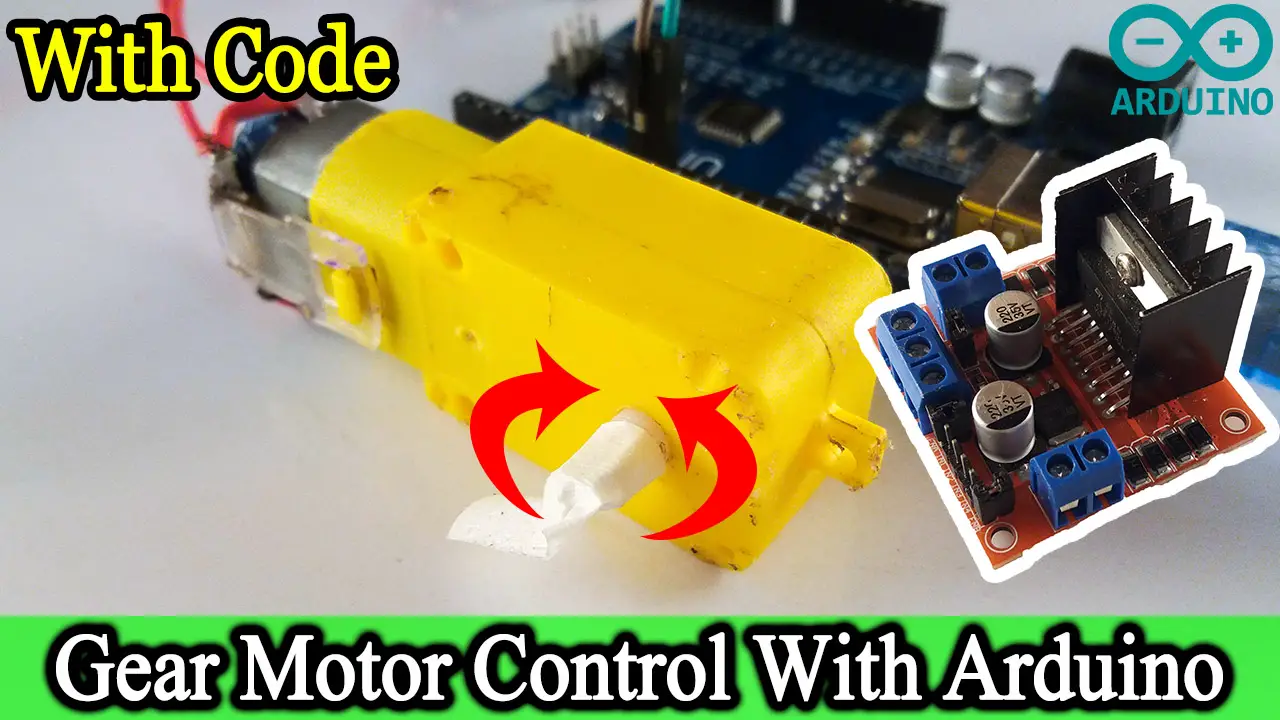 Motor Controlling With Arduino Sritu Hobby