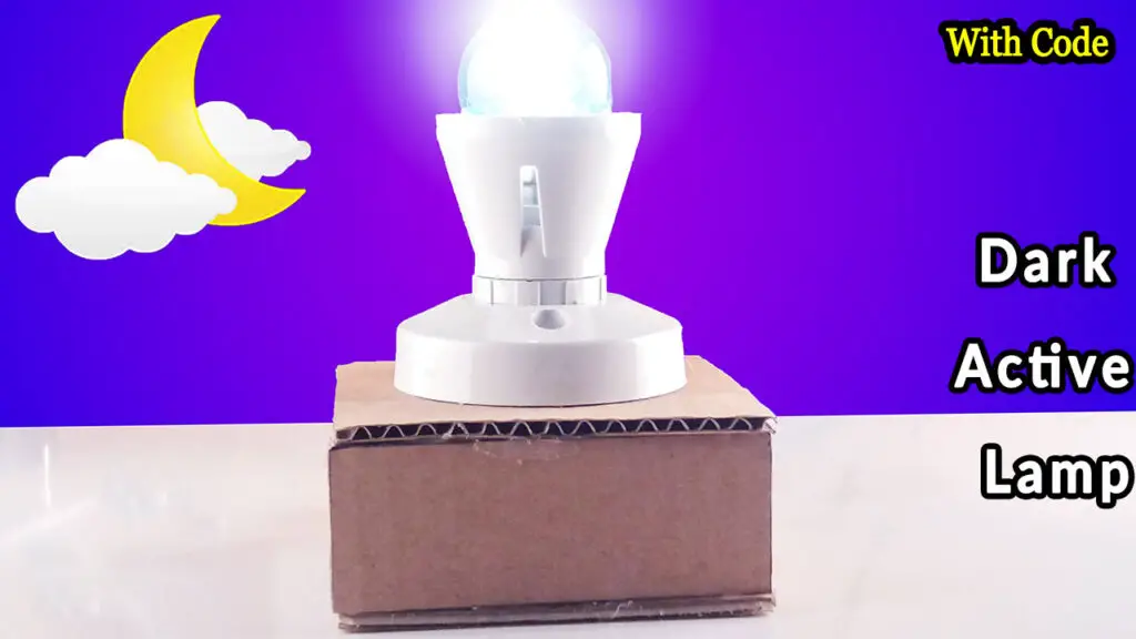 how to make an automatic night lamp with Arduino | Step by step