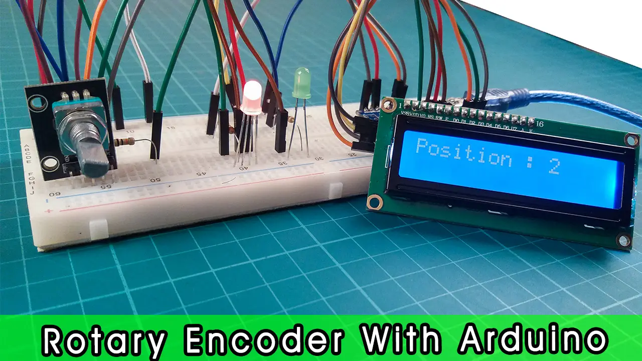 Using Rotary Encoders with Arduino  YouTube