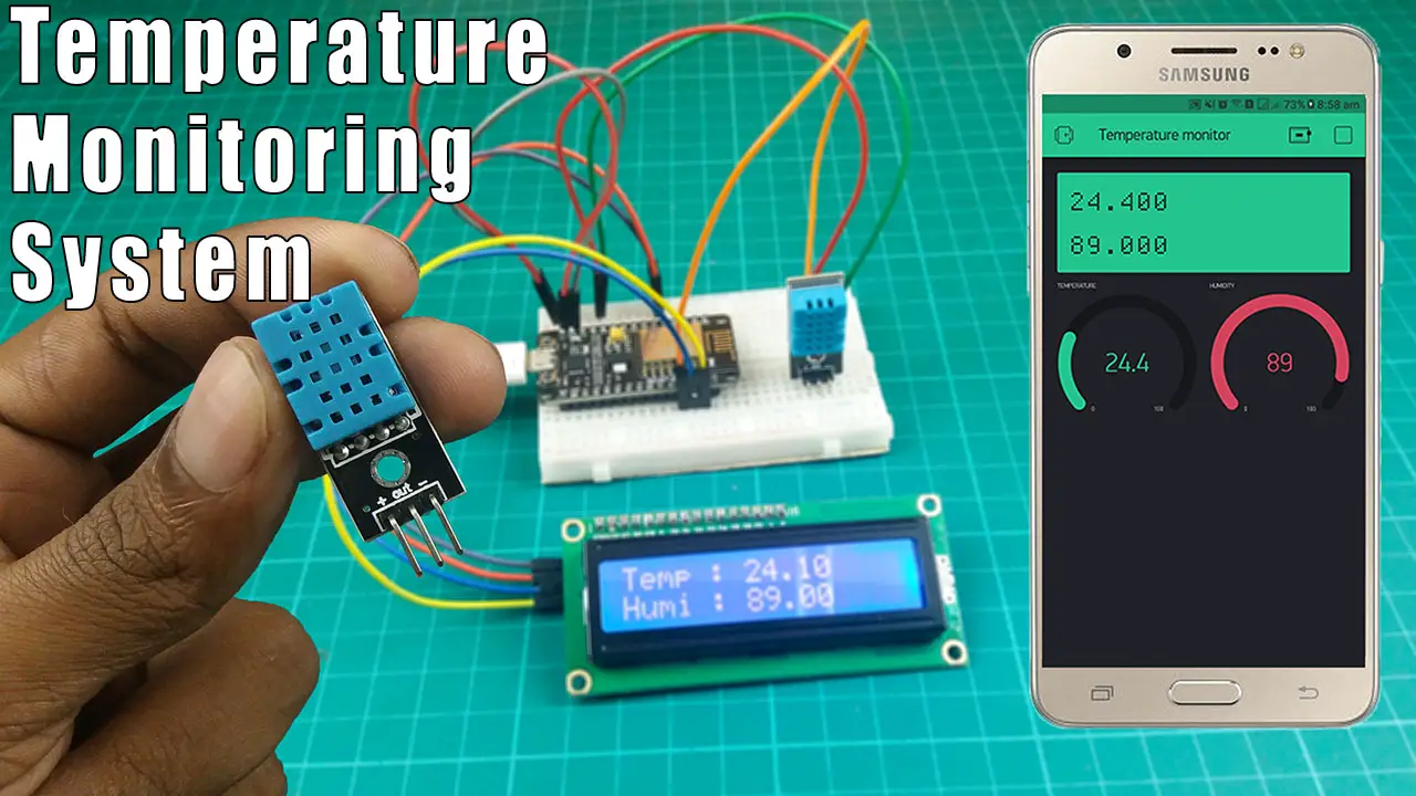 Building a Wireless Temperature Sensor with ESP8266 & Arduino