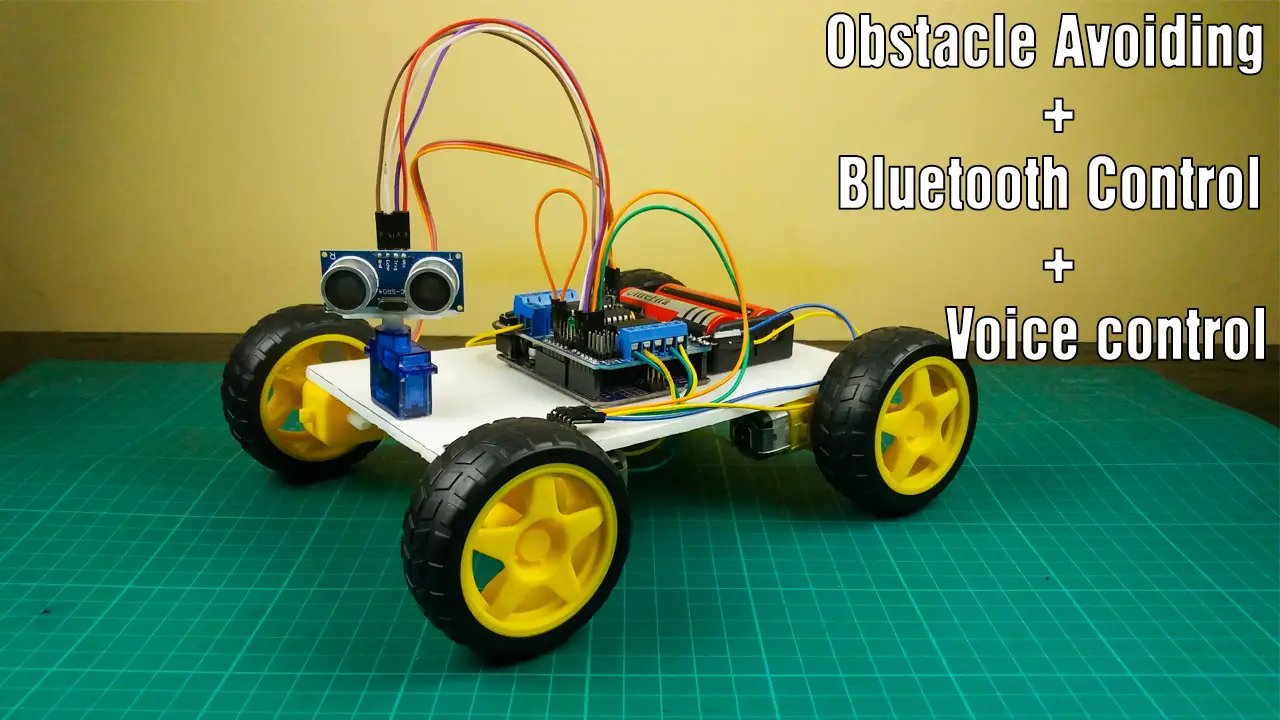 How to make a multi-function Arduino robot - SriTu Hobby