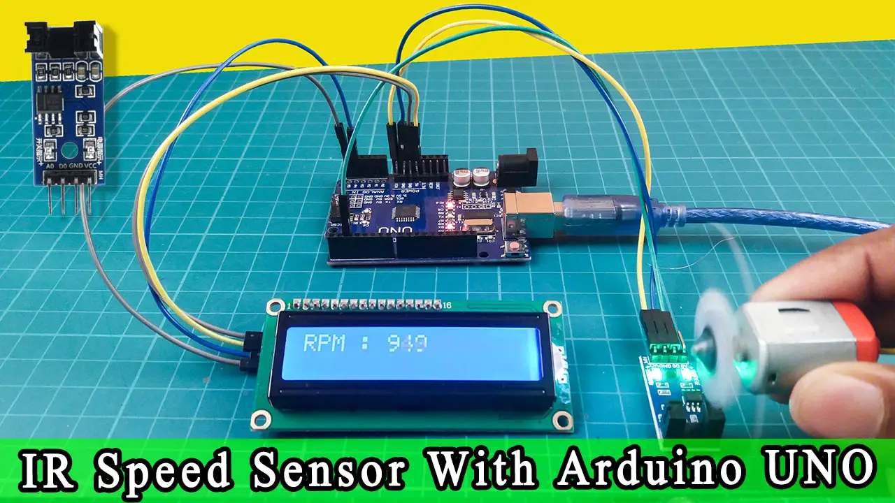 IR infrared speed sensor with Arduino  How does work IR speed sensor -  SriTu Hobby