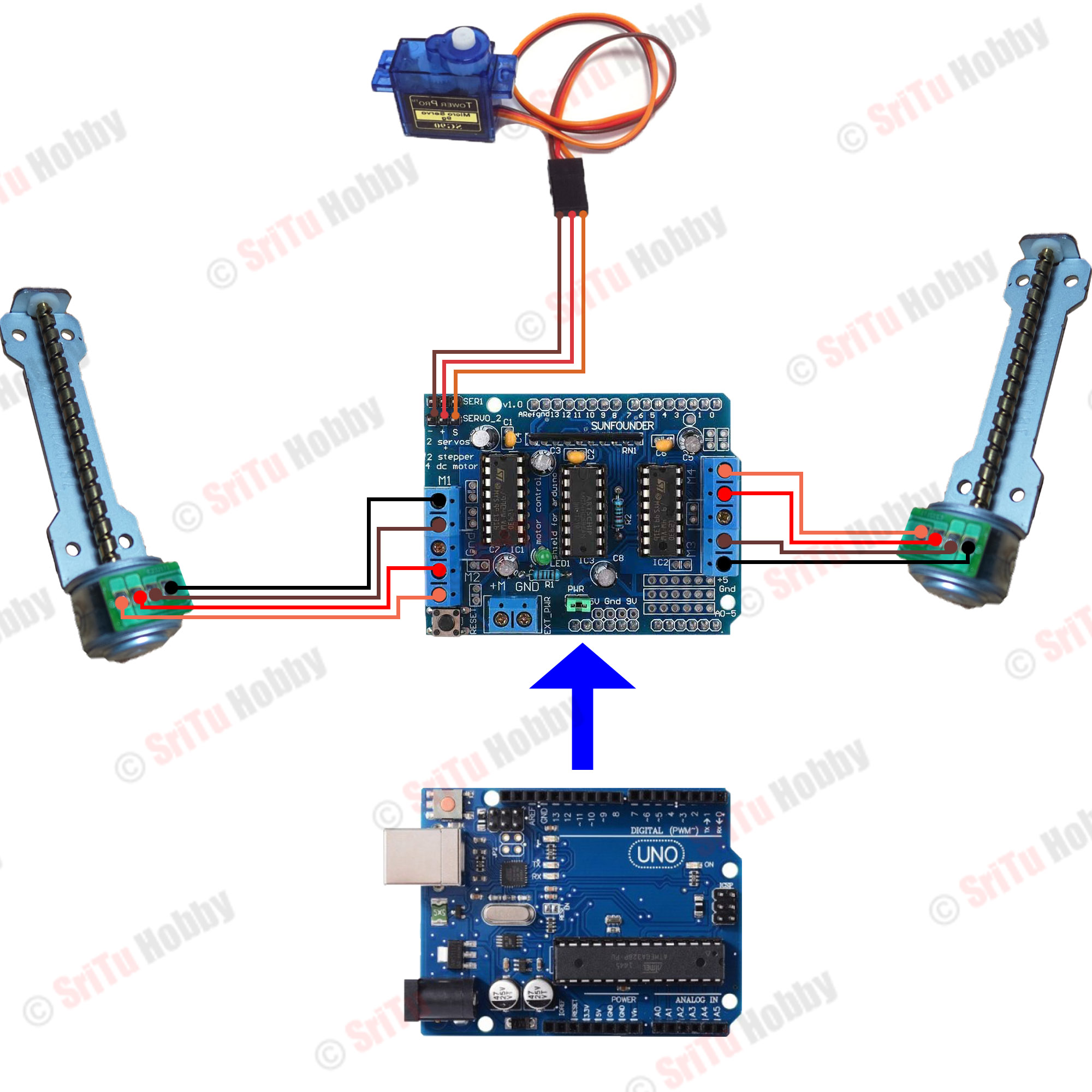 How To Make A DIY Arduino CNC Drawing Machine At Home | SriTu Hobby