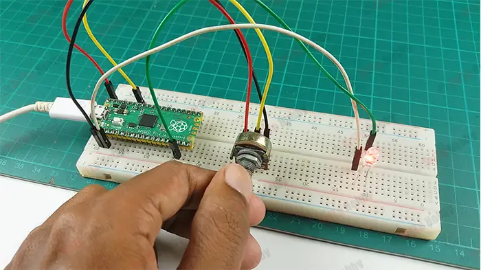 How To Control The Brightness Of The LED Bulb Using The Raspberry Pi ...