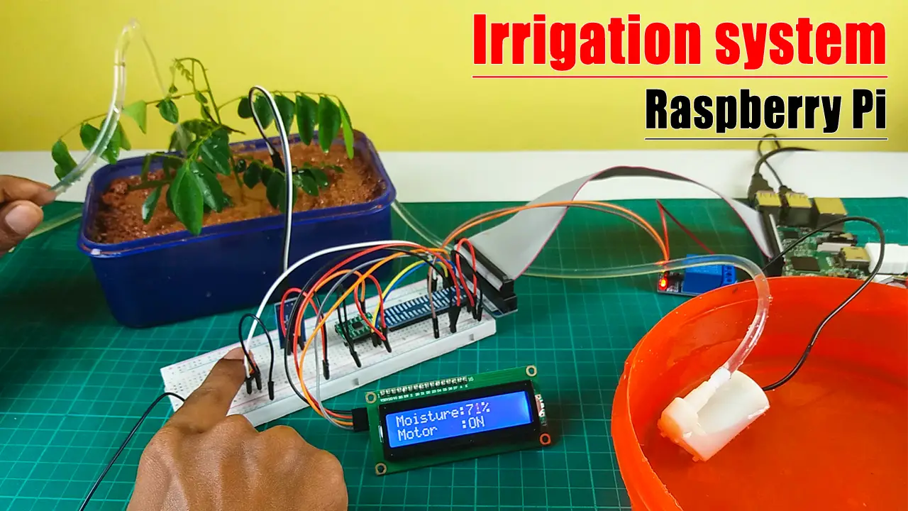 How to make an irrigation monitoring system with Raspberry Pi