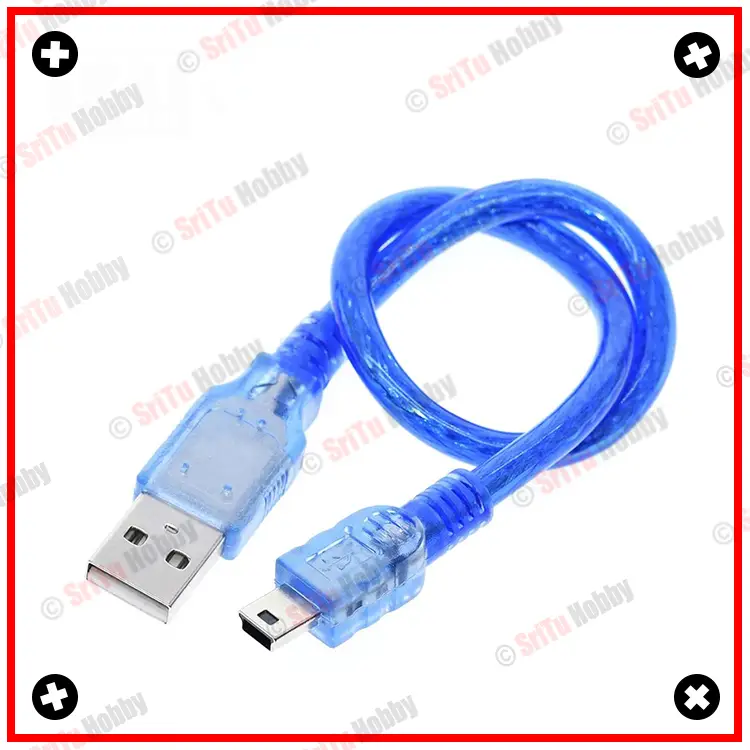 USB Cable for Arduino Nano | mini USB cable for Arduino - SriTu Hobby