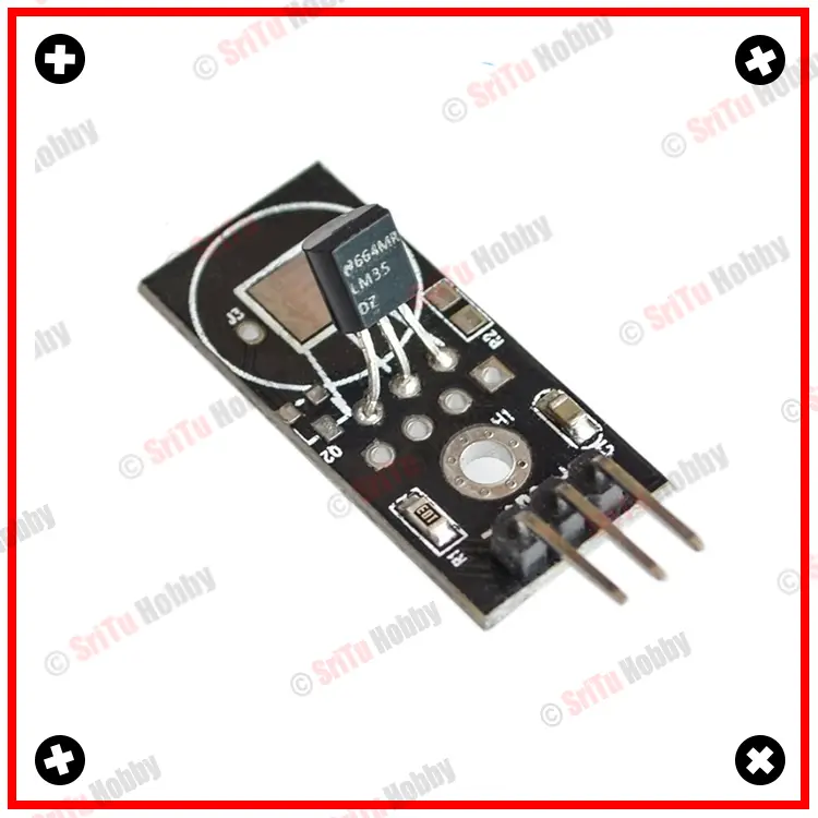 LM35D Digital Temperature Sensor module - SriTu Hobby