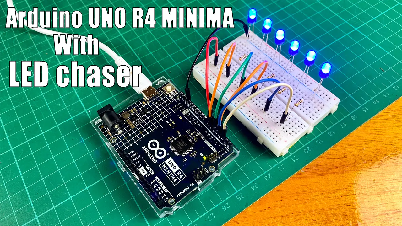 How to use the Arduino UNO R4 MINIMA board step by step