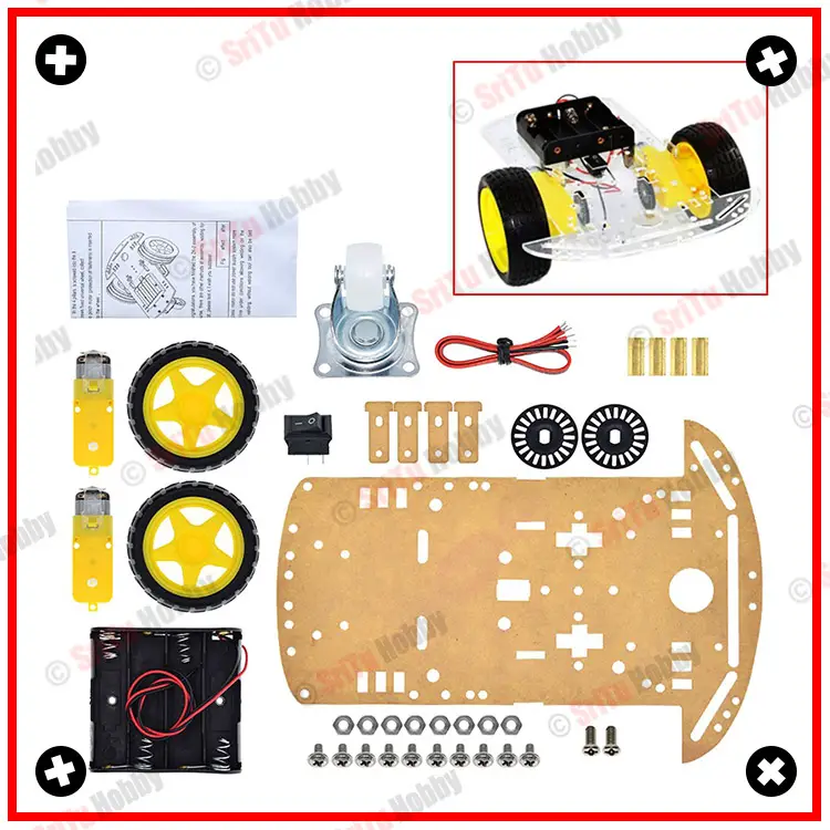 2WD Smart Robot Car Chassis Kit - SriTu Hobby