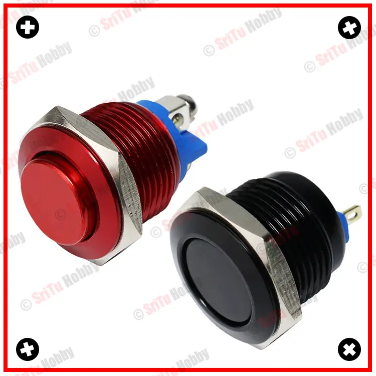 Mini Push Button Switch Waterproof Momentary Push Button Switch Sritu Hobby