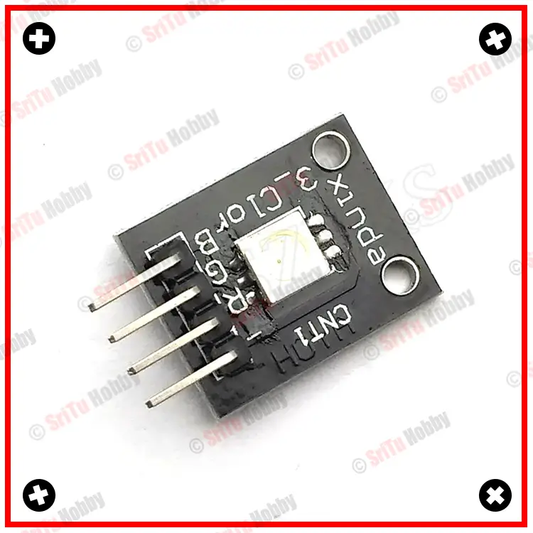 3 Colour RGB SMD LED Board Module - SriTu Hobby